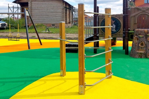 Система турников с лесенкой СП-1.47.4