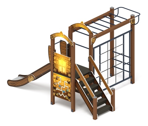 Играйте с нами (ЭКО) - ДИК 2.01.1.05-02 - Игровой комплекс H=1200