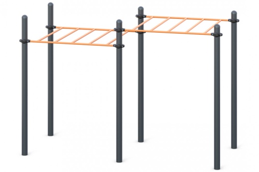 Рукоход классический двухуровневый W-01-001