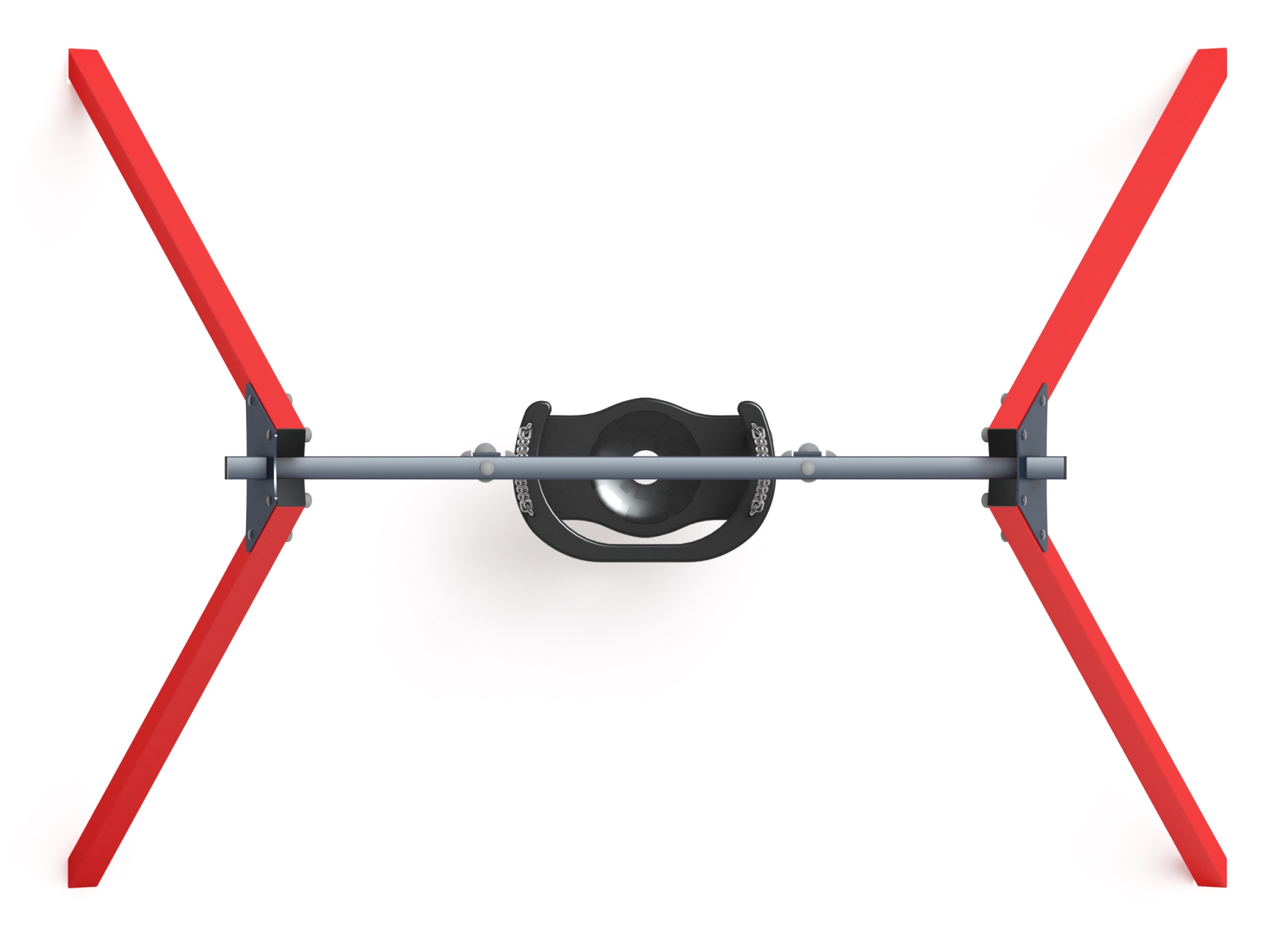 Качели М1 (красный) - ИО 11.М.01.03-01