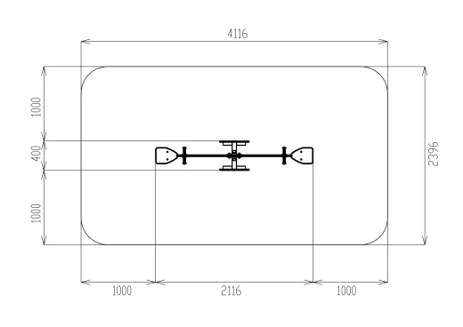 Качалка балансир Эко - ИО 21.Д.01.02-01 - Космопорт