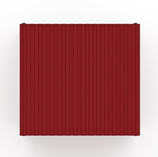 Навес контейнерной площадки для мусора (1 секция) МФ 55.02.03.1-04