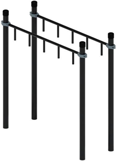 Воркаут ЛОВ 89 серый ВТ 101.10-03