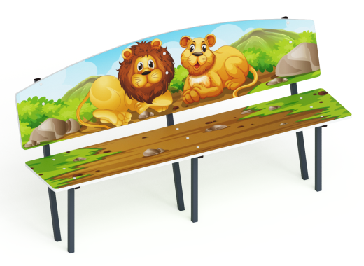 Скамейка детская Саванна - МФ 41.01.01-01.И1