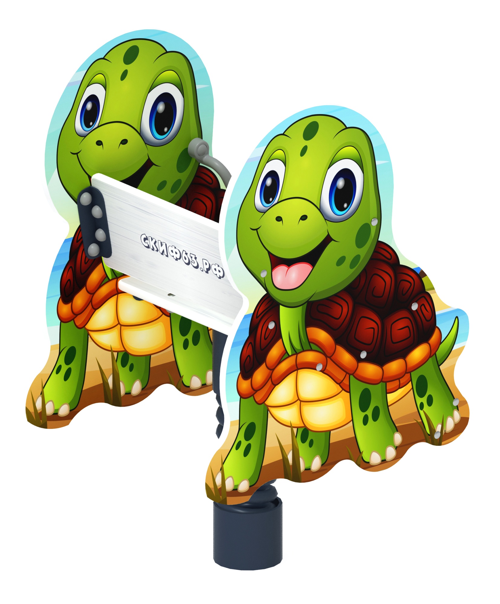 Черепашка - Качалка на пружине - ИО 22.01.12-И1