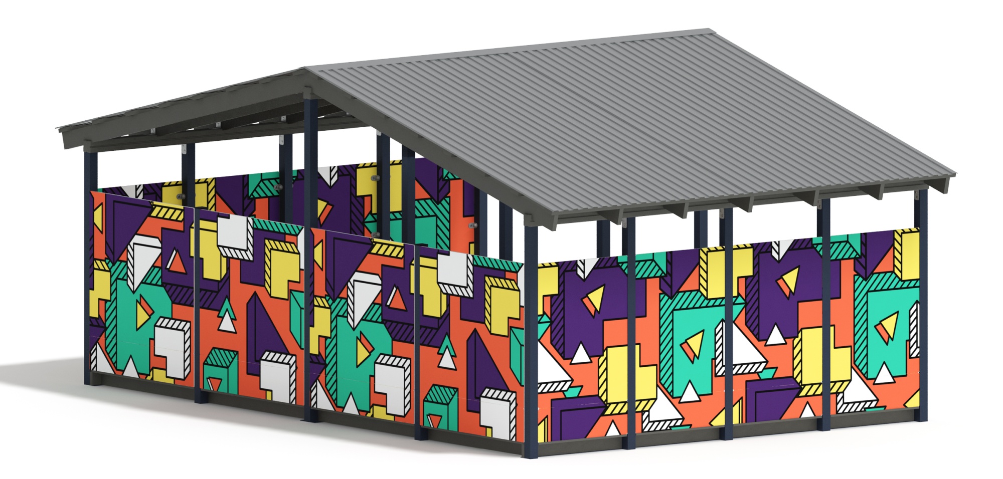 Теневой навес (Геометрия) - МФ 70.6.4-03