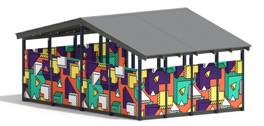 Теневой навес (Геометрия) - МФ 70.6.4-03