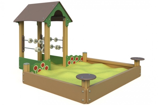Песочница "Ягодный дворик" МФ-1.75