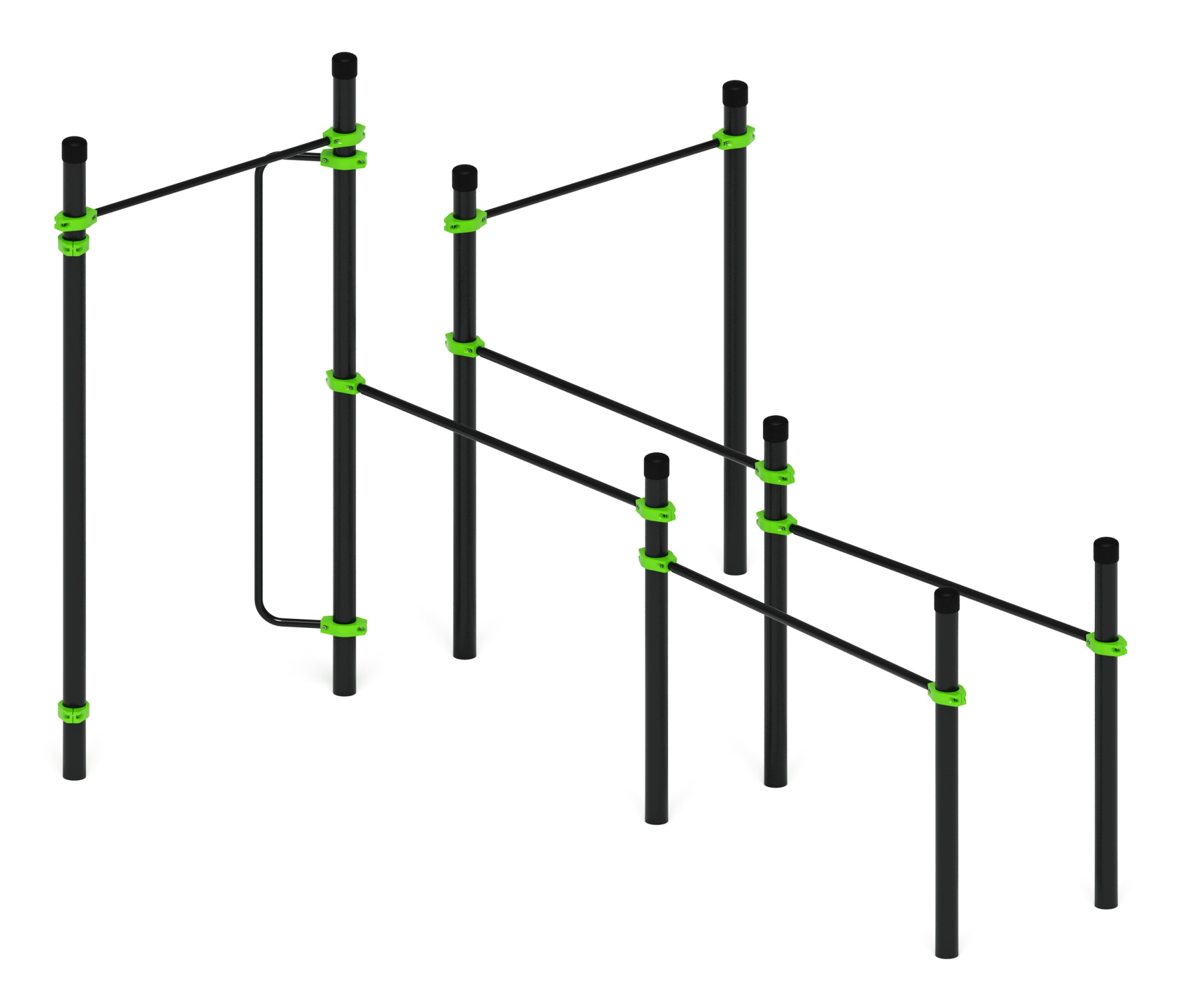 Воркаут ЛОВ 108 зеленый ВТ 102.16-02