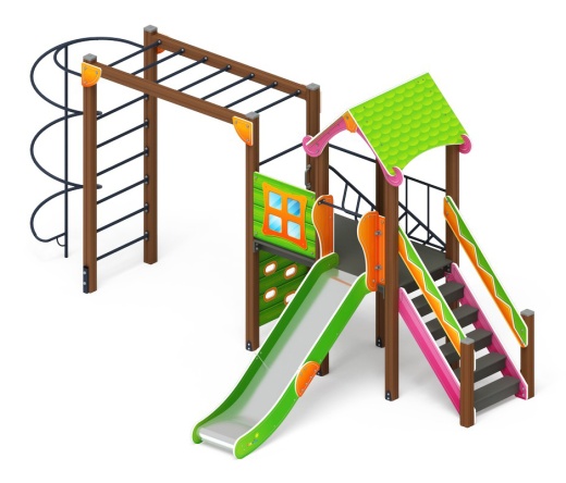 Лукоморье - ДИК 2.25.05-01.С - Игровой комплекс H=1200