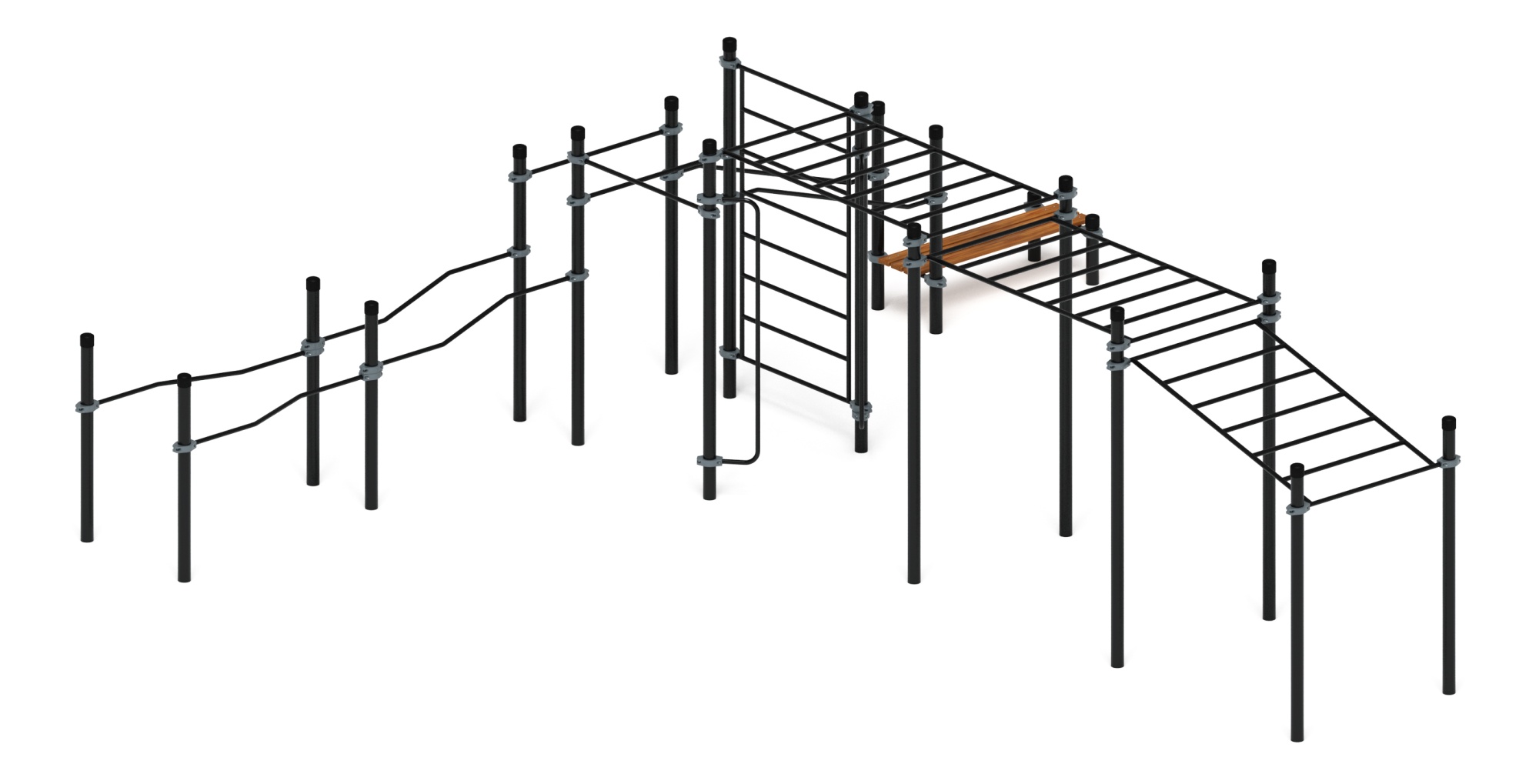 Воркаут ЛОВ 108 серый ВТ 102.19-03