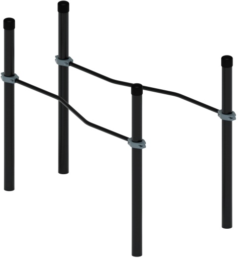 Воркаут ЛОВ 108 серый ВТ 102.05-03