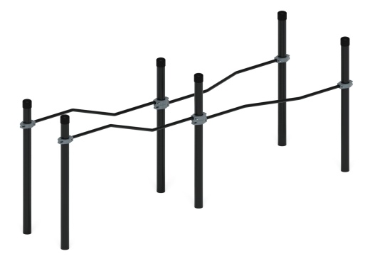 Воркаут ЛОВ 89 серый ВТ 101.17-03