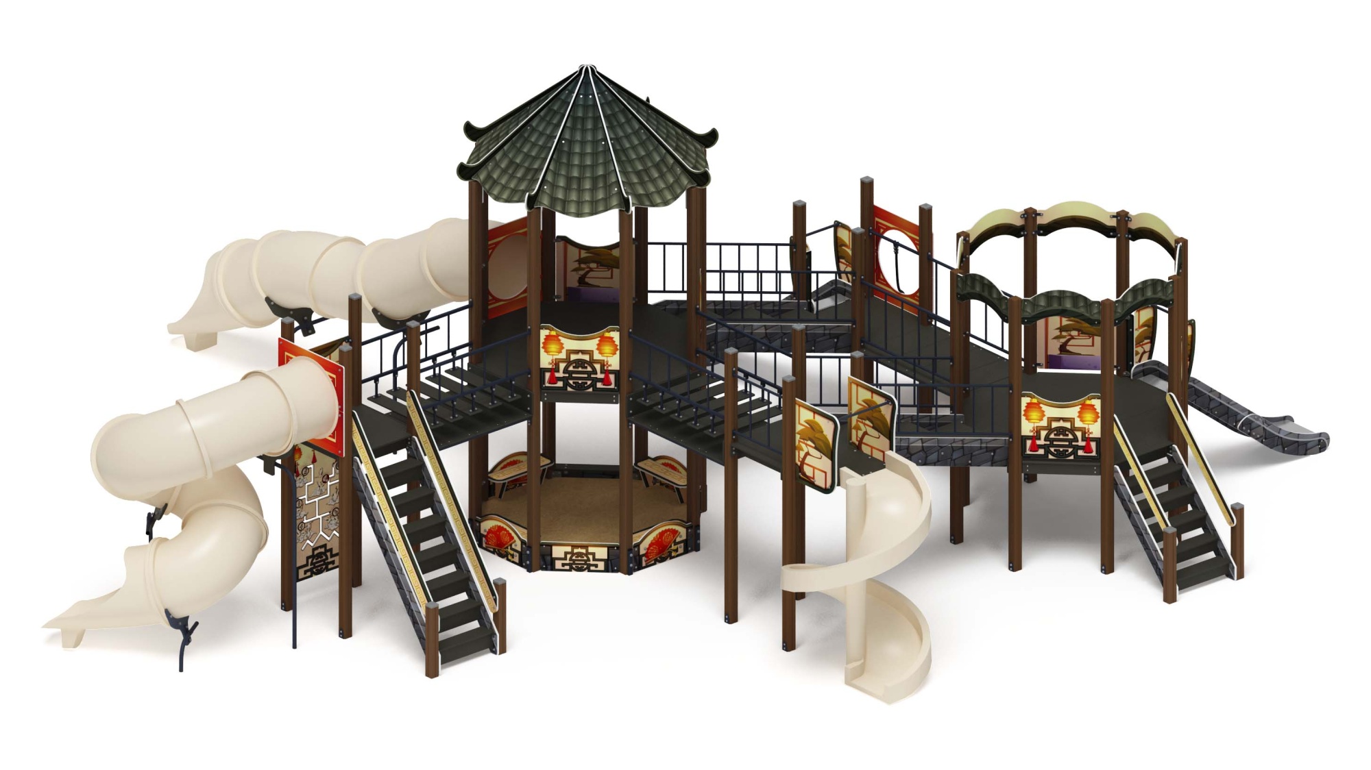 Карнавал (Шанхай) - ДИК 2.22.05-02 - Игровой комплекс H=1200 H=2000