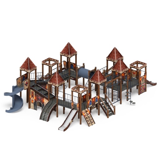 Замок (Средневековый) - ДИК 2.18.12-02 - Игровой комплекс H=900 H=1200 H=2000