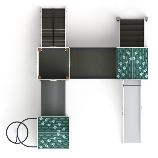 Городок (Город) - ДИК 2.01.3.03-21 - Игровой комплекс H=1200