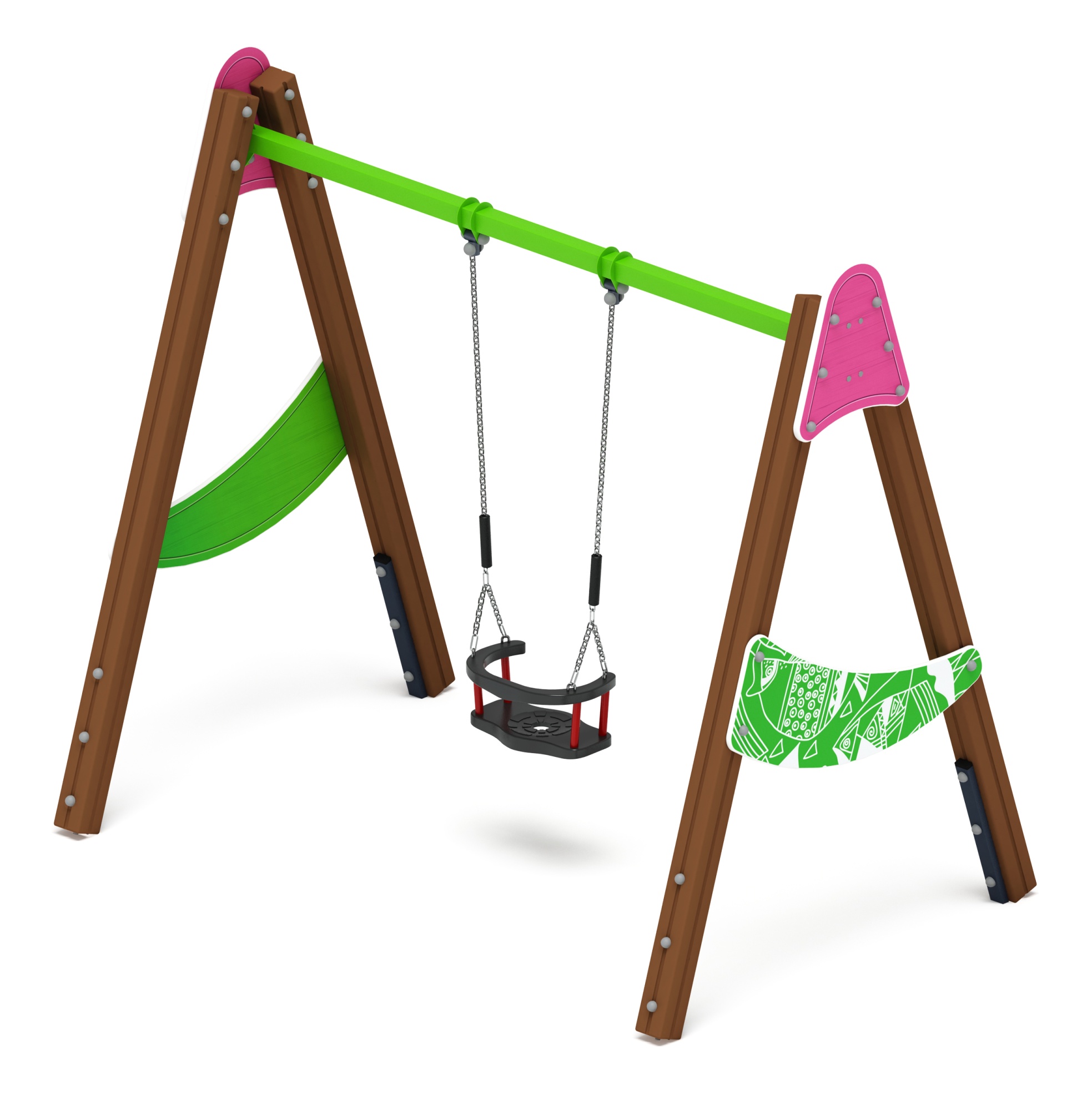 Качели Д1 - ИО 11.Д.01.03-П - (Лукоморье)