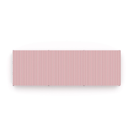 Навес контейнерной площадки для мусора (3 секции) МФ 55.02.02.3-04