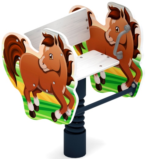 Лошадка - Качалка на пружине - ИО 22.01.06-01.И1