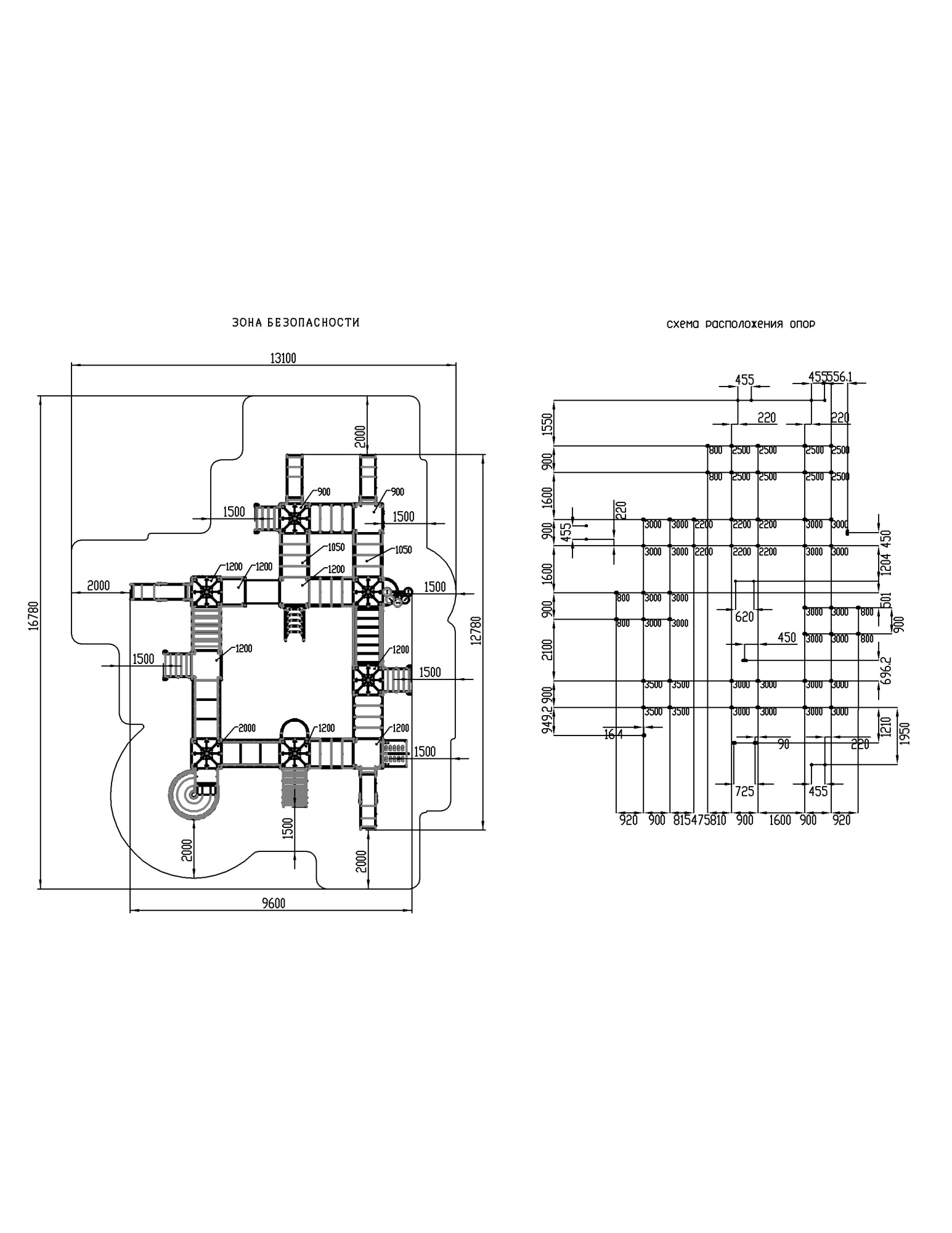 Замок (Средневековый) - ДИК 2.18.12-02 - Игровой комплекс H=900 H=1200 H=2000