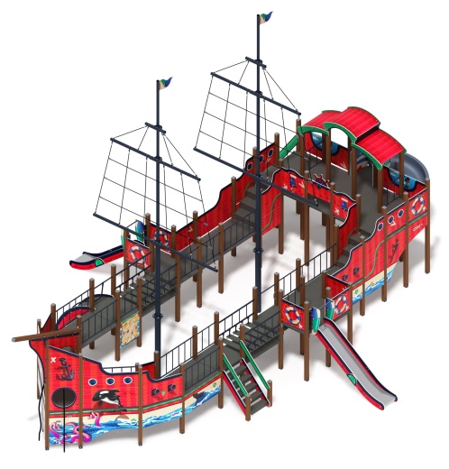 Флагман (Мульт) - ДИК 2.03.3.03-10 - Игровой комплекс - H=1200 H=1500 H=2000