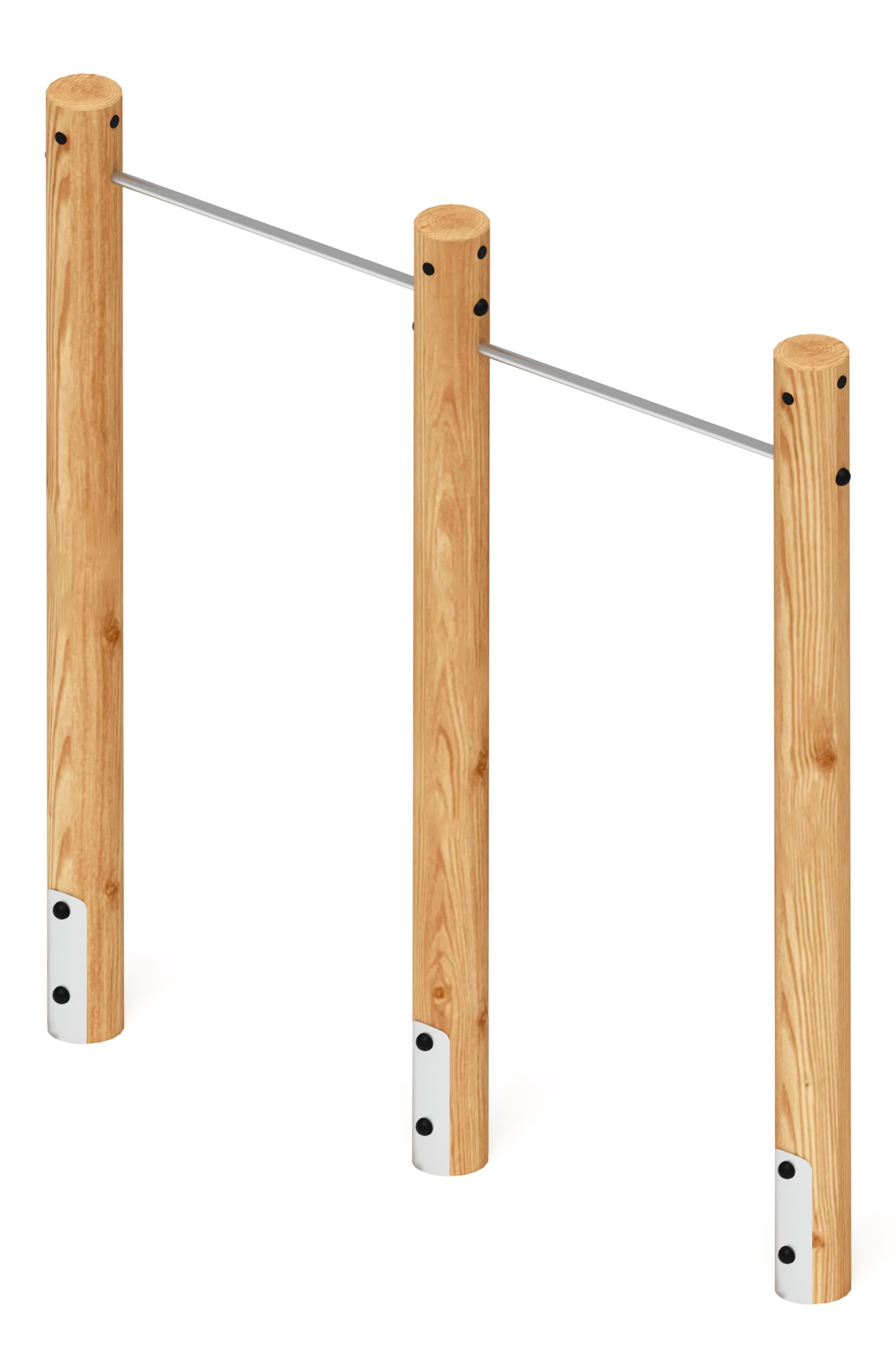 Турник взрослый двойной (лиственница) СО 2.20.09-Л