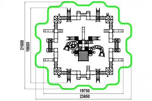 Игровой комплекс "Московский Кремль" ИКС-1.84