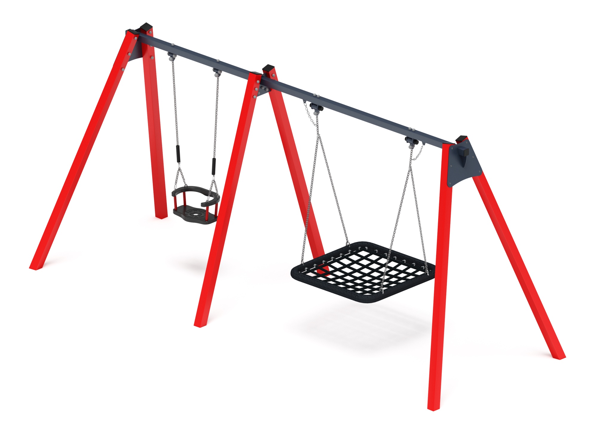 Качели М2 (красный) ИО 12.М.06.01.01-01