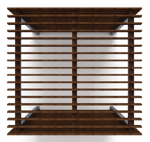 Пергола беседка - МФ 77.01.01-01 /без поликарбоната/