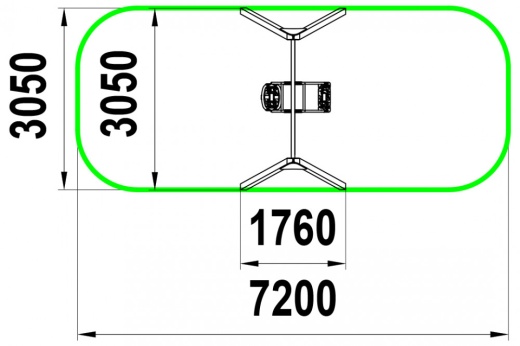 Качели "Семейные" КАЧ-1.34