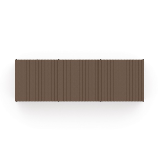 Навес контейнерной площадки для мусора (3 секции) МФ 55.02.02.3-02