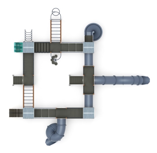 Остров детства (Тайга) - ДИК 2.01.8.02-33 - Игровой комплекс H=2000