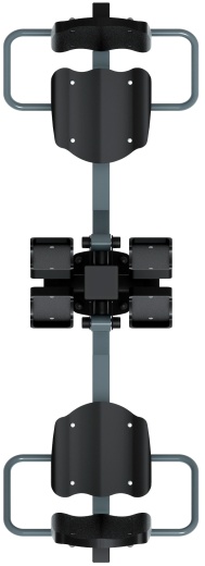 Жим ногами двойной (серый) СТ 032-13