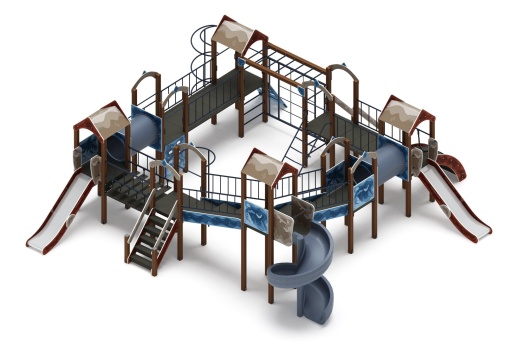 Остров детства (Алтай) - ДИК 2.01.8.02-24 - Игровой комплекс H=1200 H=2000