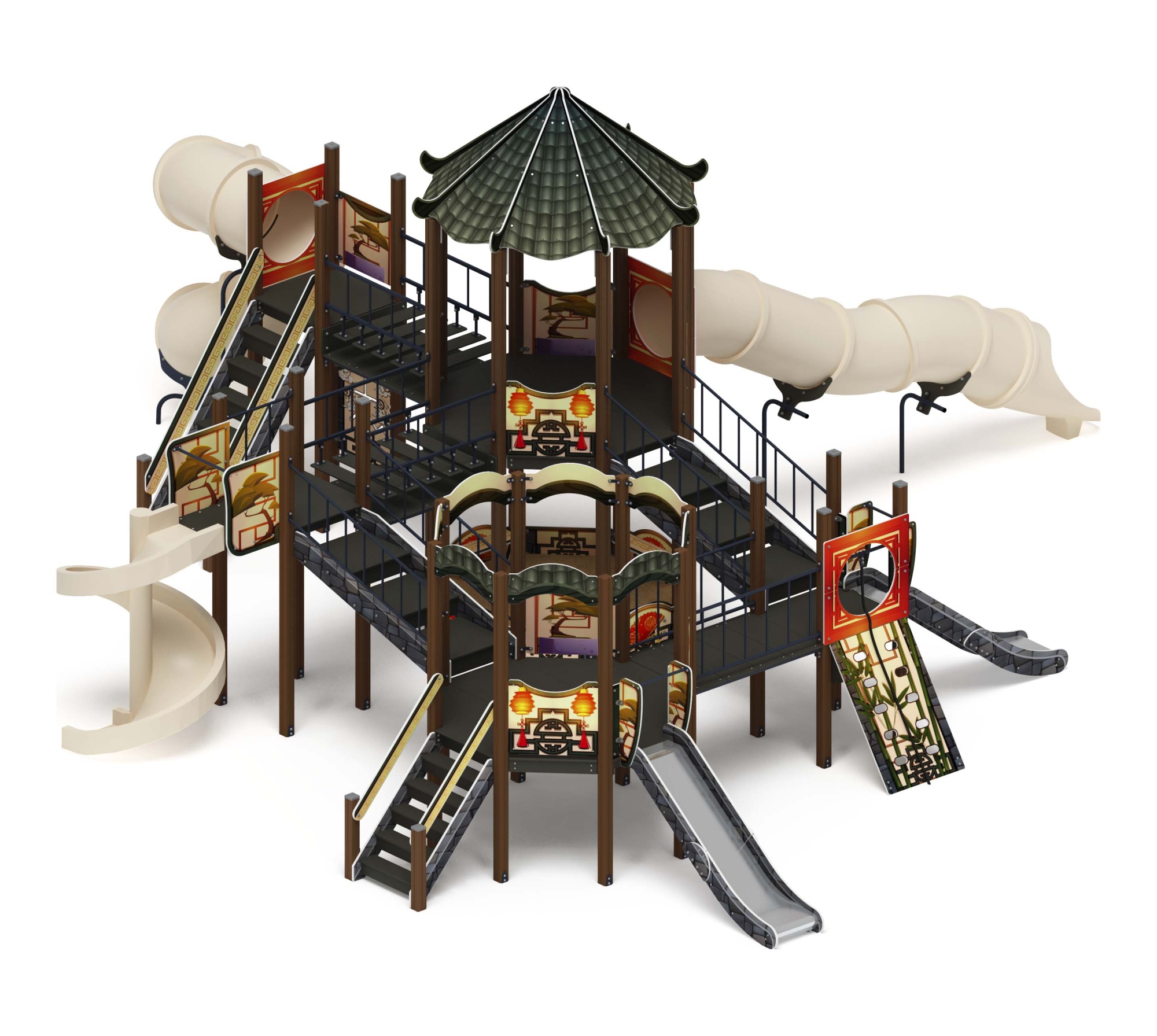 Карнавал (Шанхай) - ДИК 2.22.05-02 - Игровой комплекс H=1200 H=2000