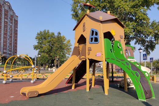 Игровой комплекс "Домик Бабы Яги" ИКС-1.301