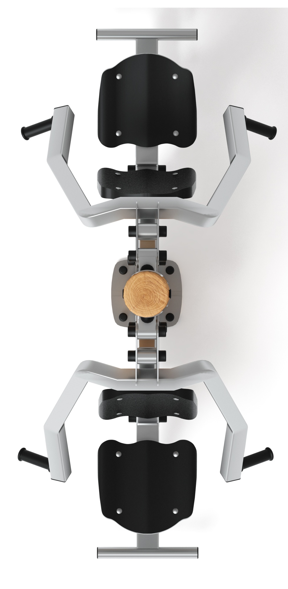 Тренажер жим от груди двойной (лиственница) СТ 030-Л.И1