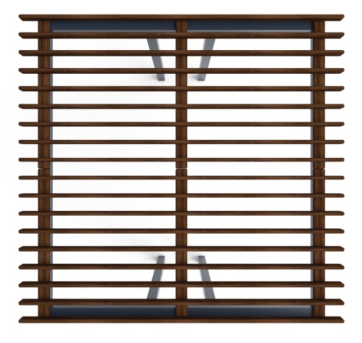 Пергола тент (прямая) - МФ 77.04.01-01 /без поликарбоната/