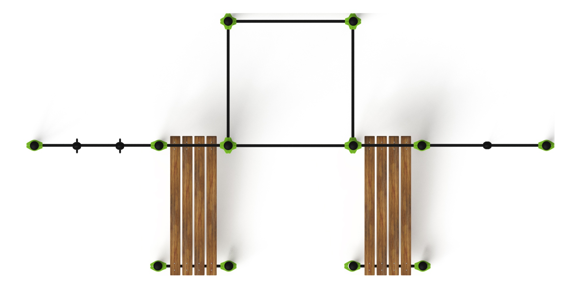 Воркаут 108 зеленый ВТ 12.18-02