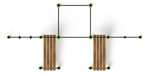 Воркаут 108 зеленый ВТ 12.18-02