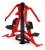 Жим от груди двойной (красный) - Уличный тренажер двойной - СТ 030-11