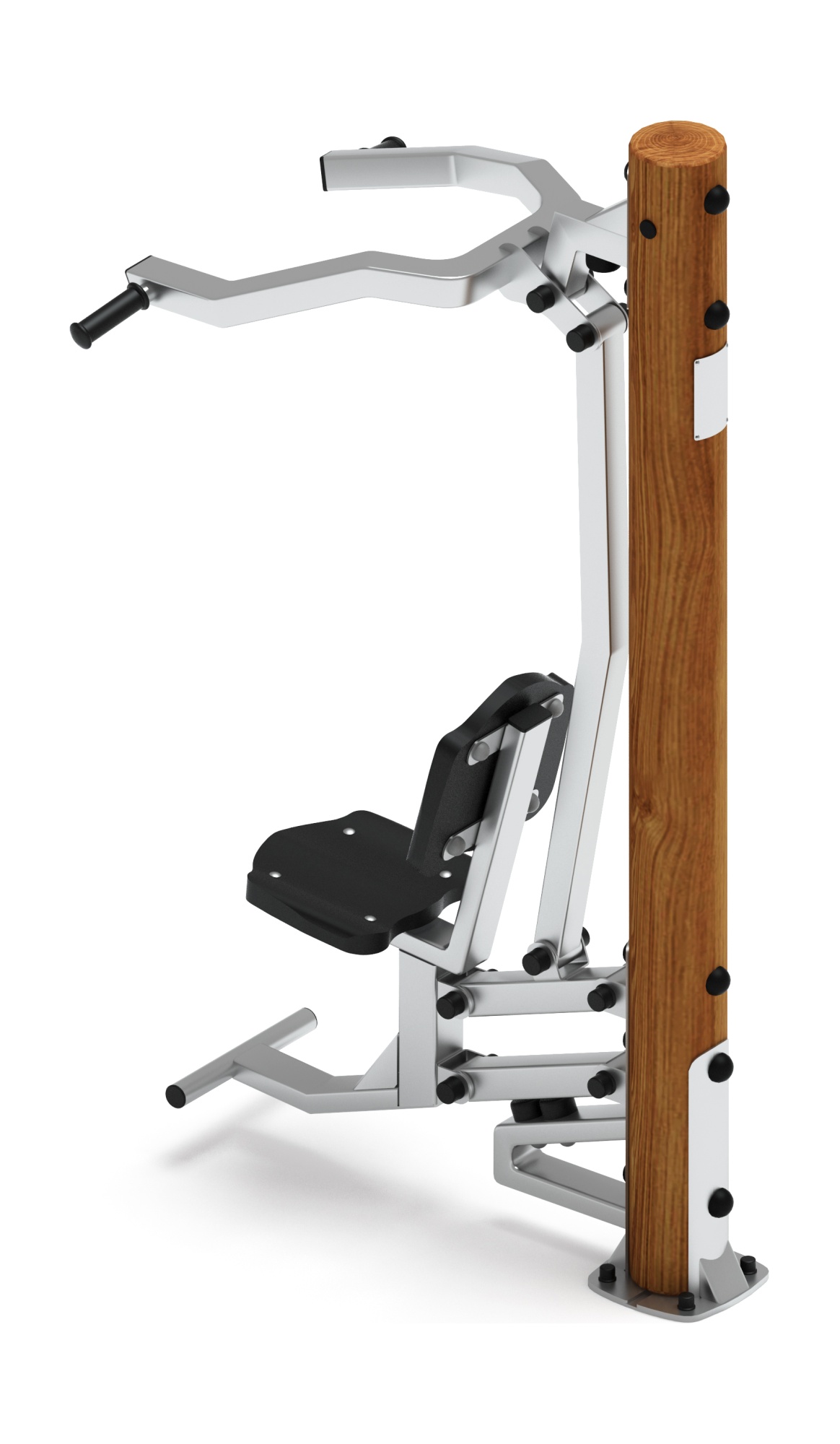 Тренажер тяга верхняя (лиственница темный) СТ 007-Л.И1.01