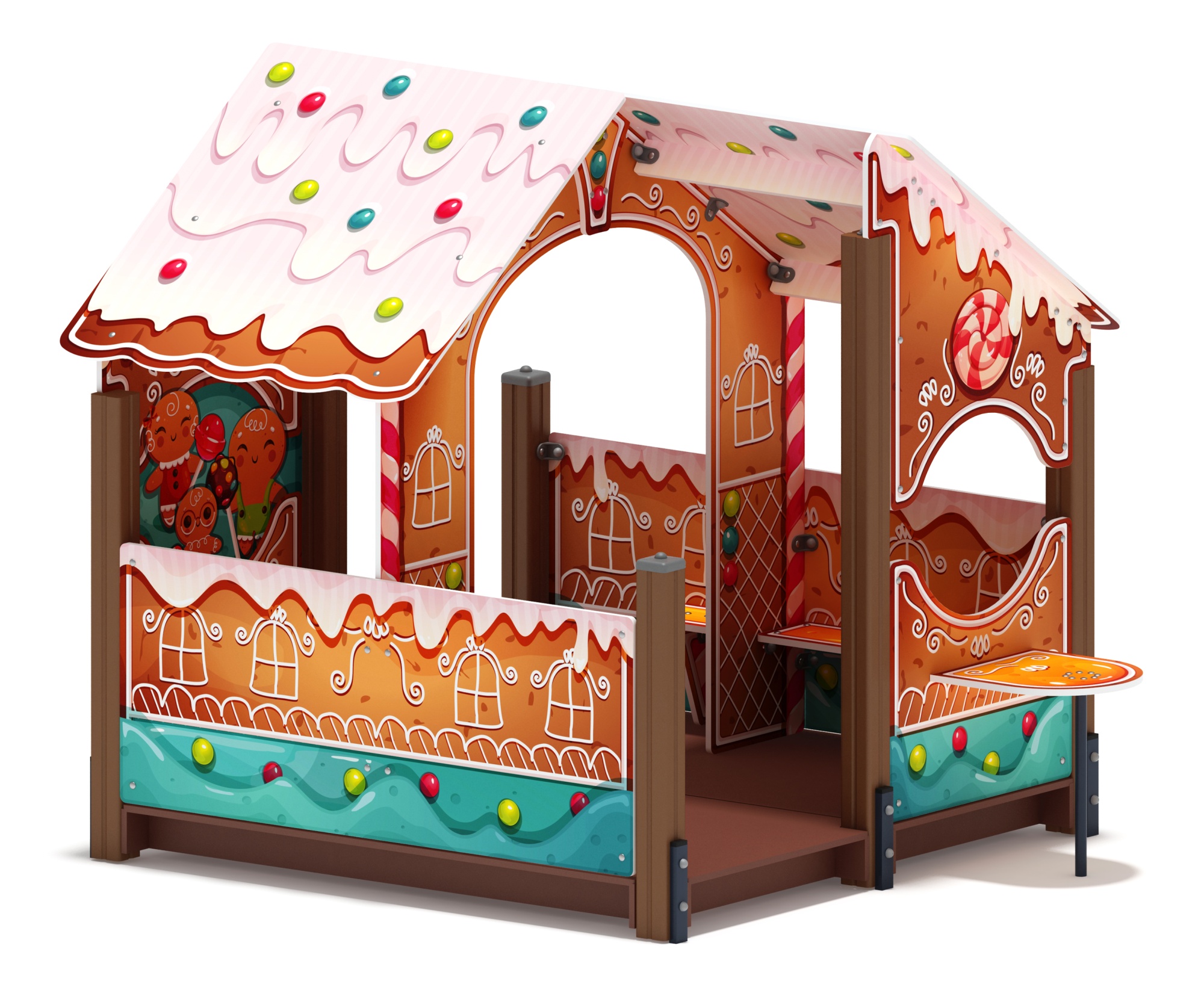 Теремок (Пряничный домик) - Беседка - МФ 10.07.01-02