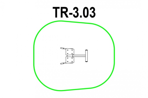Тренажер «Гиперэкстензия» ТР-3.03