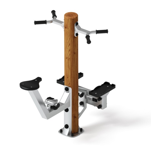 Тренажер степ+вело (лиственница темный) СТ 018-Л.И1.01