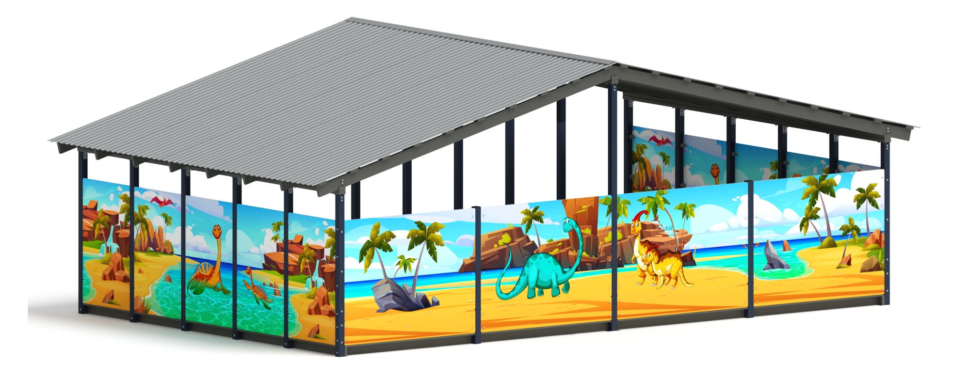 Теневой навес (Дино) - МФ 70.8.5-13