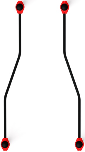 Воркаут ЛОВ 108 красный ВТ 102.05-01