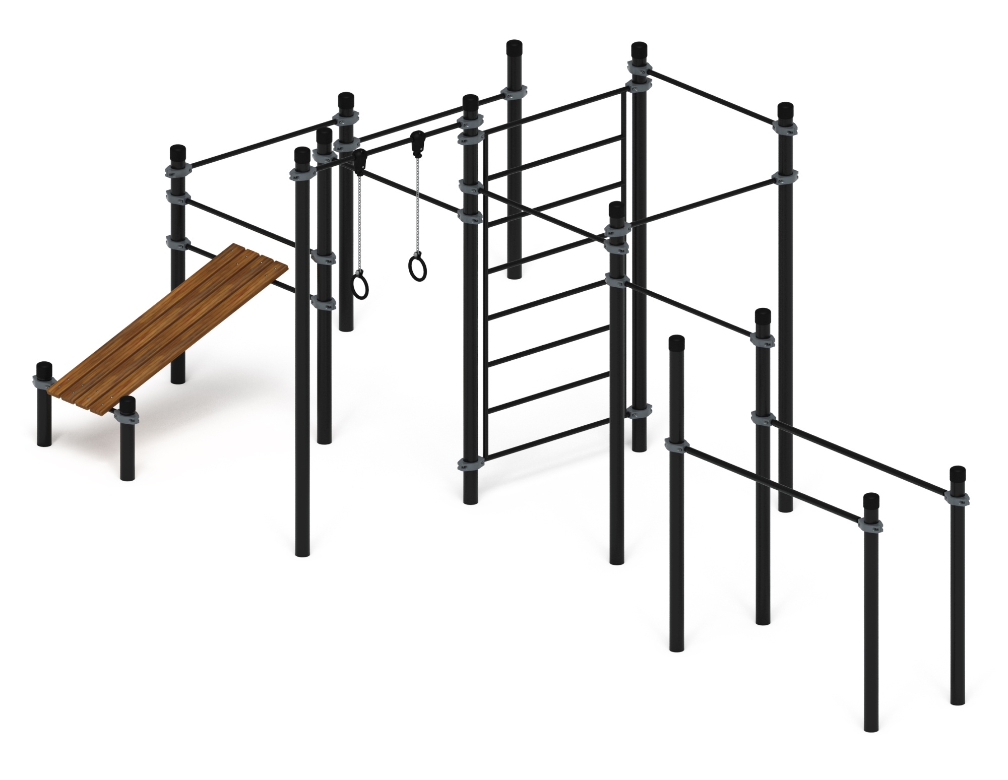Воркаут 108 серый ВТ 12.23-03