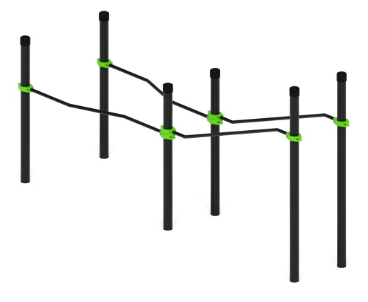 Воркаут ЛОВ 108 зеленый ВТ 102.20-02