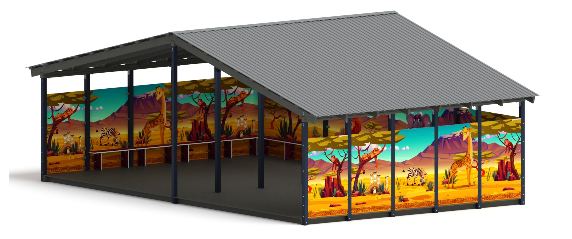 Теневой навес (Сафари) - МФ 70.8.5-10